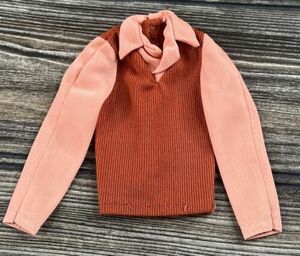 Vintage 1975 Mattel Young Sweethearts Michael Doll Orange Shirt Only Replacement 海外 即決