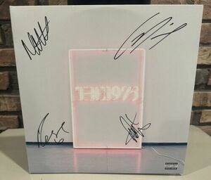 THE 1975 I Like It When You Sleep LP Autographed バイナル Clear SIGNED 海外 即決