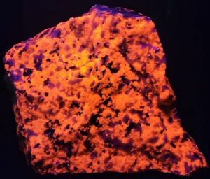 Huge 9lbs SW UV Fluorescent Crazy Calcite Dolomite Sterling Hill by Franklin NJ 海外 即決