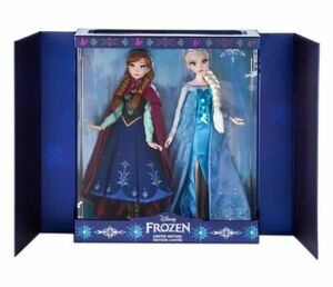 Disney Frozen 10th Anniversary Anna and Elsa Limited Edition Doll Set - In Hand 海外 即決