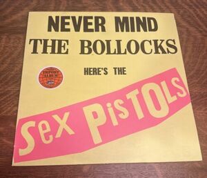 SEX PISTOLS Never Mind the Bollocks VIRGIN LP Ex 1st UK Pressing 海外 即決