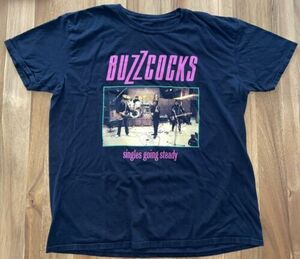 Vintage Buzzcocks Singles Going Steady T-Shirt Men's Large Punk 海外 即決