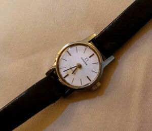 Vintage Ladies Omega Geneve Cal. 485 17 Jewel Running Manual Hand Wind Watch 海外 即決