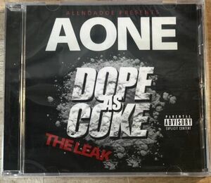 Aone - Dope As Coke The Leak NEW STILL SEALED Ultra Rare Bay Area Rap CD Jacka 海外 即決