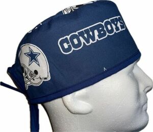 NFL Dallas Cowboys Helmet Scrub Hat Chemo Cap 海外 即決