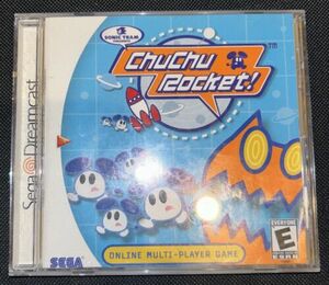 Chu Chu Rocket (Sega Dreamcast, 2000) CIB Manual In Great Condition 海外 即決