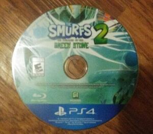 The Smurfs 2 Prisoner Of The Green Stone PS4 Playstation 4. Disc Only 海外 即決