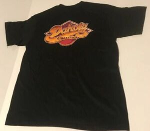 Vintage Dakota Cigarettes Lexington Single Stitch Graphic Black T-Shirt Size XL 海外 即決