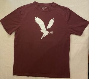 American Eagle Men's Clothing Medium Shirt Graphic Tee T-shirt Vintage 海外 即決