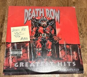 Death Row - グレイテスト・ヒッツ 4LP (Dr. Dre, Snoop Dogg, Ice Cube,2Pac) VG+ Vinyl 海外 即決