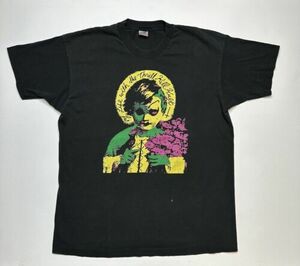 VINTAGE 1990 My Life With The Thrill Kill Cult Band Tee XL MUSIC ROCK ALT 海外 即決