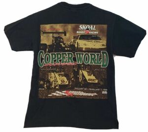 Vintage 1998 Copper World Classic Skoal Bandit Racing Tony Stewart T-Shirt Sz M 海外 即決