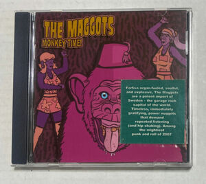 The Maggots Monkey Time! CD 2007 Wicked Cool Records WC 403 Garage Rock 海外 即決