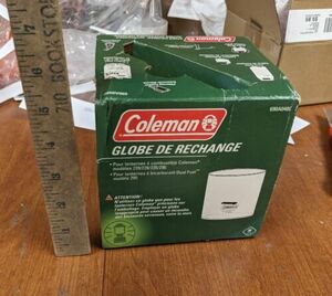 COLEMAN LANTERN REPLACEMENT GLOBE NOS MIB, MODEL 220/228/235/290, DUAL FUEL 295 海外 即決