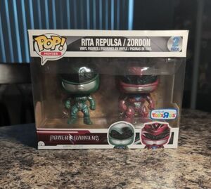 Funko Pop Movies Power Rangers Rita Repulsa / Zordon 2 pack Toys R Us Exclusive 海外 即決