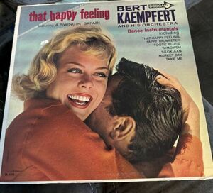 Bert Kaempfert That Happy / Feeling Swingin Safari 1962 LP Decca DL 74305 EX Vinyl 海外 即決