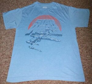 Youth Retro Star Wars X-Wing Fighter Graphic T-Shirt Boy's XL 海外 即決