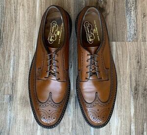 Florsheim Imperial 93602 10 C Longwing Wingtip Kenmoor V-Cleat Vintage NEW NOS 海外 即決