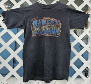 Harley Davidson T-Shirt “Ocean City, MD VTG 1998 HD size M Great Graphic on Back 海外 即決