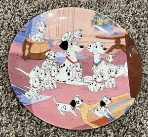 Disney's 101 Dalmatians “Watch Dogs” Limited Edition Plate. Bradford Exchange 海外 即決