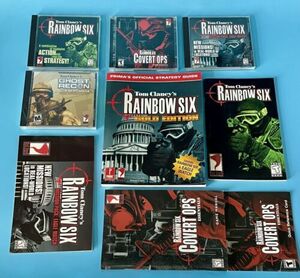 Tom Clancy’s Rainbow Six PC Game Lot of 4 — w/ More — See Description 海外 即決