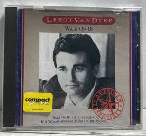 Leroy Van Dyke Walk On By CD (1999) 海外 即決