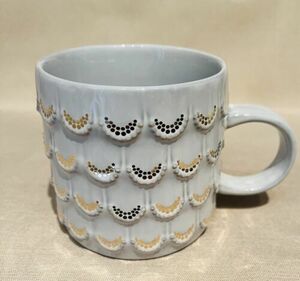 Starbucks Anniversary Collection Gray 2016 Mermaid Gold Scales Coffee Mug Cup 海外 即決