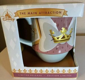 Disney Minnie Mouse The Main Attraction King Arthur Carrousel Coffee Mug NEW 海外 即決