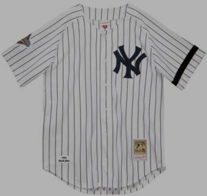 Mitchell & Ness Authentic NY Yankees DEREK JETER 1996 World Series Jersey sz 52 海外 即決