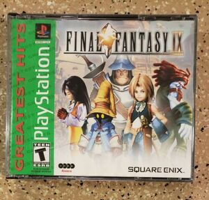 Awesome Playstation 1 PS1 game Final Fantasy IX complete 4-discs 海外 即決