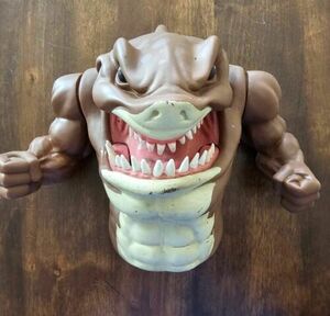 Street Sharks Slammu Hand Puppet VINTAGE 1994 Mattel Street Wise Designs Toy 海外 即決