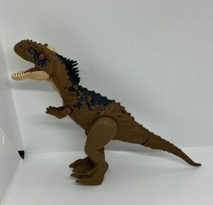 Dinosaur Jurassic World Dominion Rajasaurus Roar Strikers Action Figure Sound 海外 即決