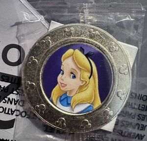 Wonder Ball Coin - Disney 100th Anniversary - Alice - New, Factory Sealed 海外 即決