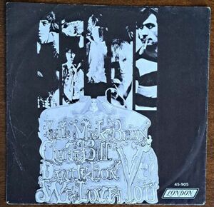 RARE ローリング・ストーンズ Ex++ SLEEVE & バイナル "Dandelion/We Love / You" 1967インチ CLEAN/CLEAR 海外 即決
