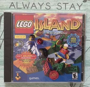 VTG LEGO ISLAND 3D Action Adventure PC V.Game CD-ROM Windows 95 1997 SEALED READ 海外 即決