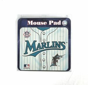 Vintage Florida Marlins MLB 9”x8” Computer Mouse Pad Hunter Collectibles 海外 即決