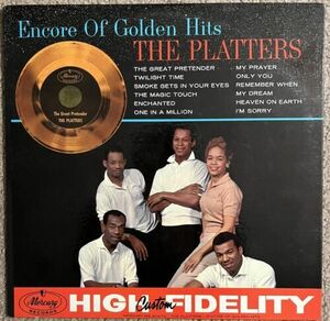 The Platters Encore Of Golden Hits MG 20472 Record Album バイナル LP Mono EX 海外 即決