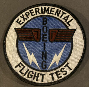 Boeing, “Experimental Flight Test Patch”. NEW! 海外 即決