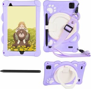 8Inch HD Kids Tablet Computer 8 Core Android 10 GPS Wifi Bundle Case Gift Purple 海外 即決