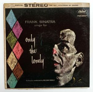 FRANK SINATRA "ONLY THE LONELY" CAPITOL W 1053 NELSON RIDDLE バイナル LP Record 海外 即決