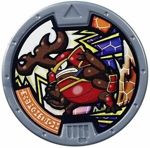 YoKai Yo-Kai Watch Series 1 Rhinoggin Medal ***NEW Unused 海外 即決