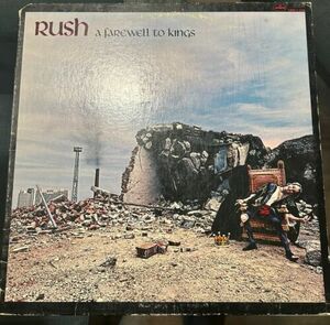 Rush "A Farewell To Kings" 197インチ7インチ バイナル LP Mercury Records SRM-1-1184 海外 即決