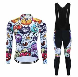 Wow! Brains! Cycling Singlett and Matching Zip Up Jacket NWT, Sz XXL 海外 即決