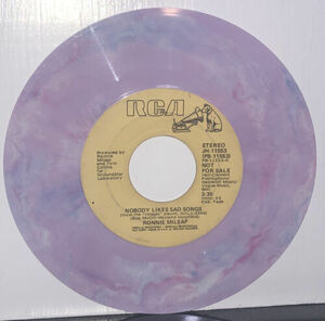 Ronnie Milsap - Nobody Likes Sad Songs - RCA 45 バイナル Record RARE Promo Label 海外 即決