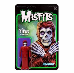 SUPER 7 REACTION FIGURE MISFITS THE FIEND CRIMSON RED NM UNPUNCHED FREE SHIPPING 海外 即決