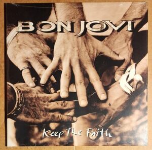 Bon Jovi - Keep The Faith - New 2 LP Black バイナル 海外 即決