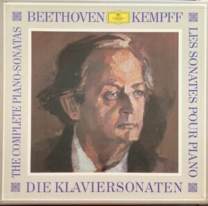 Beethoven complete ピアノ Sonatas Kempf DGG TULIP NM 11LPs Box Set Ultra Rare 海外 即決