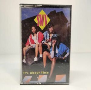 1992 SWV Sisters With Voices Group It's About Time Cassette Tape RCA Records 海外 即決