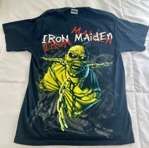 1980s Vintage IRON Maiden T-shirt Mens Medium 海外 即決