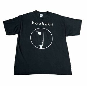 Vintage Y2K Bauhaus Band Tee T Shirt Grunge Gildan Ultra Cotton The Cure XL 海外 即決